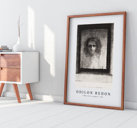 
              Odilon Redon - It Was a Veil, an Imprint 1891
            