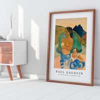 paul Gauguin - Two Tahitian Women in a Landscape 1892