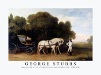 
              George Stubbs - Phaeton with a Pair of Cream Ponies and a Stable–Lad 1780-1784
            